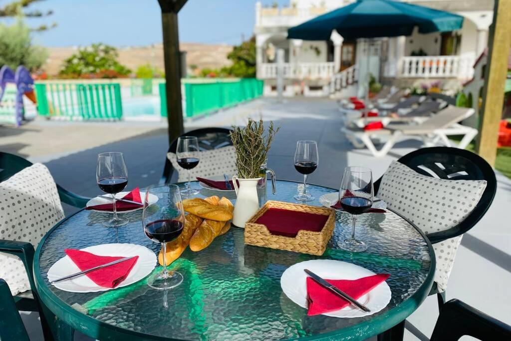 2 Apartments With Private Pool At Villa Diaz Aleman Salobre  Kültér fotó