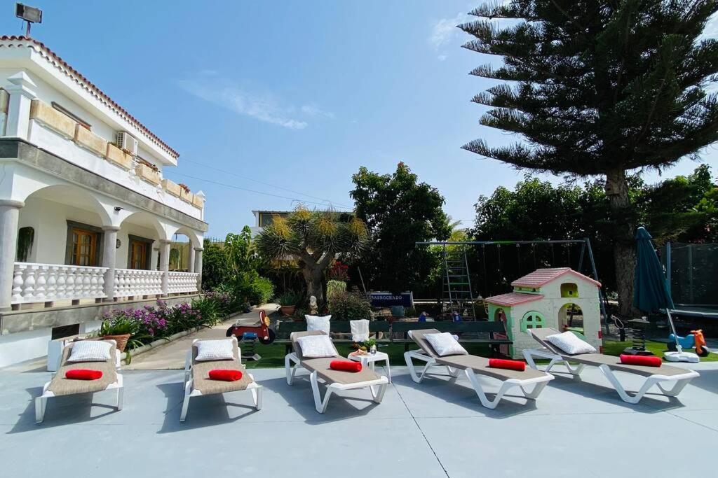 2 Apartments With Private Pool At Villa Diaz Aleman Salobre  Kültér fotó